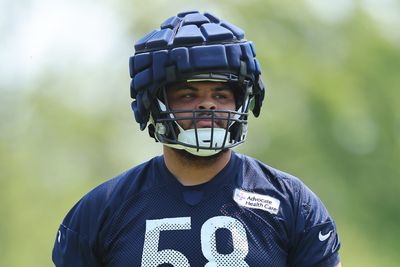 Bears rookie OT Darnell Wright accidentally trained for WR conditioning test