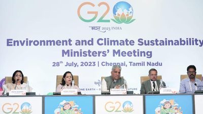 G-20 environment meet ends without a final communique; outcome document stresses on sustainable blue economy