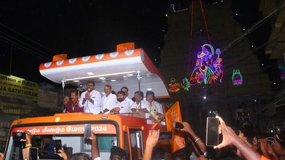 Annamalai’s ‘En Mann En Makkal’ yatra covers a short distance on Day 1