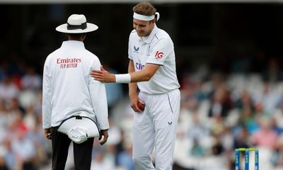 ‘It’s an Aussie change of luck thing’: Broad explains bail flipping incident