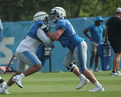 Lions camp notebook for Friday: The pads are now on