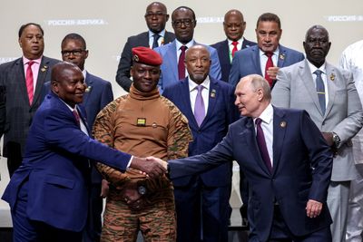 Putin promises grains, debt write-off as Russia seeks Africa allies