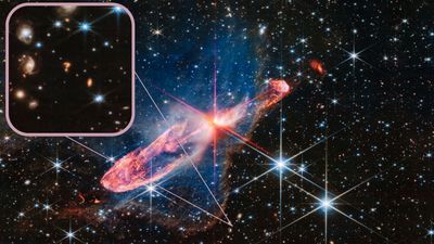James Webb Space Telescope spies giant cosmic question mark in deep space (photo)