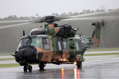 4 air crew members are missing after Australian army helicopter ditched off Australia's coast