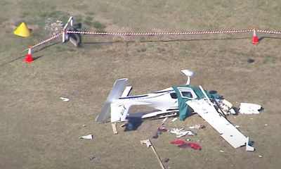 Two people dead after light planes crash in mid air at Caboolture airfield north of Brisbane