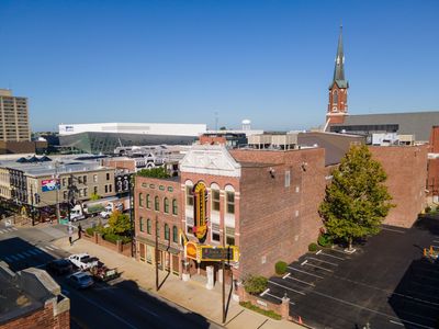 Ceiling work in the balcony of the Lexington Opera House prompts scheduling adjustments