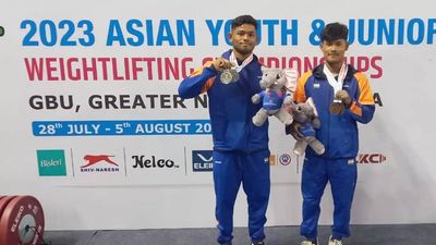 India win 2 silver, a bronze in Asian Youth and Junior Weightlifting C'ships