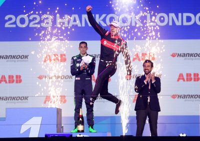 Jake Dennis crowned Formula E world champion after chaotic London race