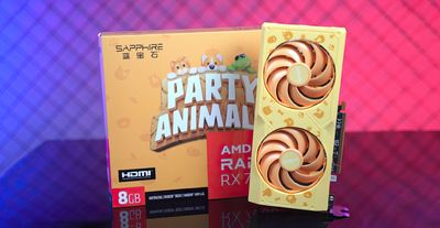 Sapphire Reveals A Cute RX 7600 GPU For Party Animals Fans