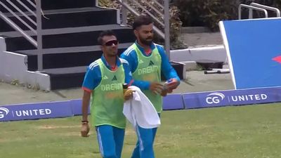 Watch: Virat Kohli wins hearts again, carries drinks during the 2nd India vs West Indies ODI