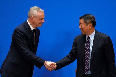 France's Le Maire presses China on market access and lobbies for electric car investment