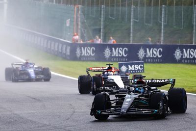 Russell feels F1 wet tyres are “pretty pointless” after Spa sprint