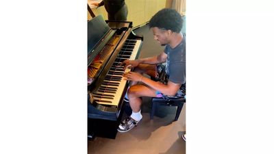 Watch: Recovering after cardiac arrest, LeBron James's son Bronny seen playing piano