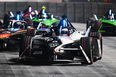 London E-Prix: Evans leads Jaguar 1-2 in practice ahead of FE season finale