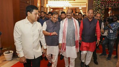 Om Birla inaugurates new Assam Assembly building