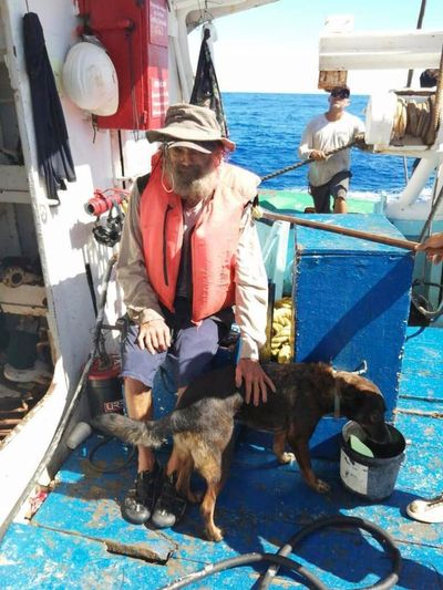 Sailor who spent three months lost at sea with pet dog reveals why he must say goodbye to his faithful pup
