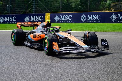 Norris concedes McLaren downforce level too high at Spa ahead of F1 grand prix