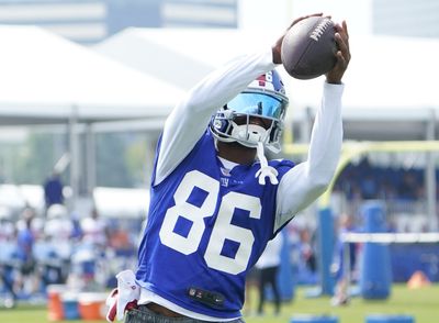 Giants’ Darius Slayton aims to shed reputation for dropping passes