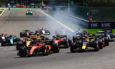 Max Verstappen cruises to Belgian GP win despite grid penalty – as it happened