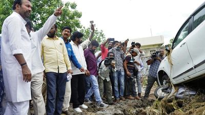 Utilise ₹900 crore from SDRF for rehab in rain-hit areas, Kishan urges TS govt.