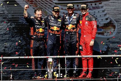 Red Bull suffers second broken F1 trophy in a row at Belgian GP