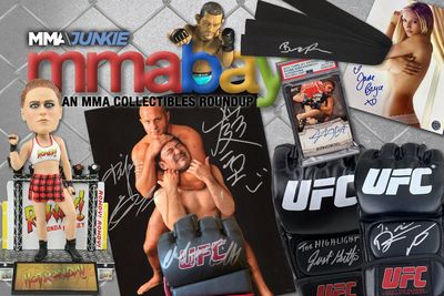 mmaBay: eBay collectible sales roundup (July 30) with a $19,000 Khabib card, more cheap Colby Covington signed shorts
