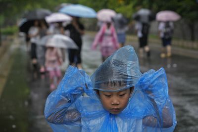 China’s capital records heaviest rainfall of year as Doksuri tapers off