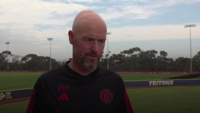 Erik ten Hag explains why he subbed Omari Forson after only 38 minutes in Man United friendly defeat