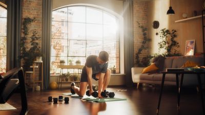 You only need one dumbbell, five moves, and 25 minutes to develop your core and boost your balance