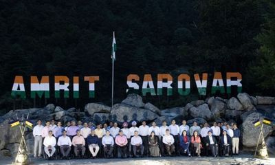 Indian Army dedicates Amrit Sarovar in Arunachal Pradesh's Tenga Valley