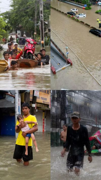 Thousands flee their homes as heavy rain lashes Beijing