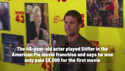 Seann William Scott reveals surprising amount he was paid for American Pie and what he spent it on