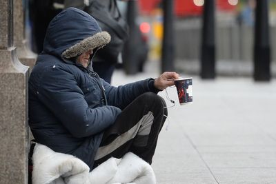 New rough sleepers in London rose by 12% in figures branded ‘appalling’