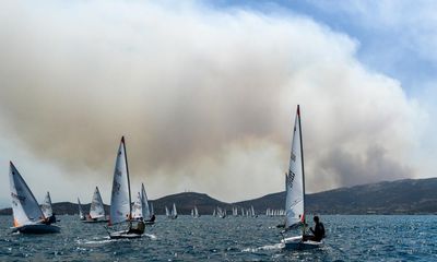 Sailing coaches help rescue more than 130 people stranded by Greece wildfires