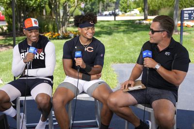 Bears’ Justin Fields, DJ Moore discuss ‘quick’ and ‘natural’ chemistry