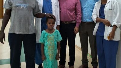 Six-year-old African girl suffering from accidental corrosive ingestion successfully treated at Bengaluru hospital