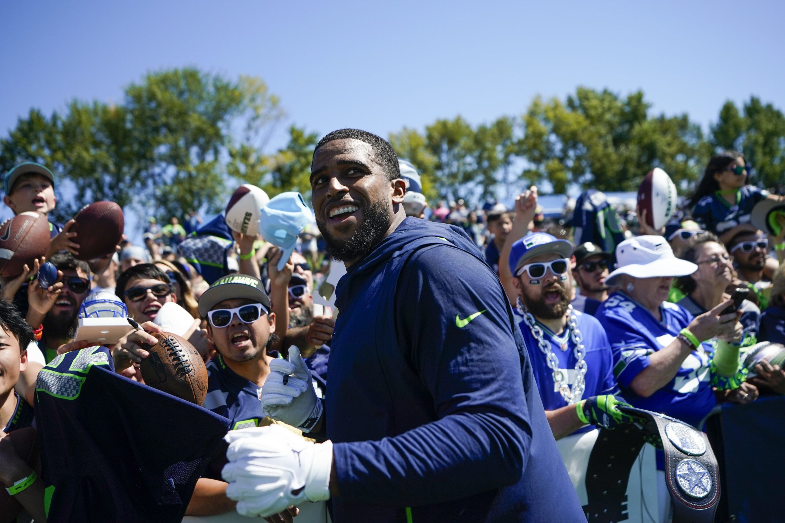 Seahawks 2023 training camp Sights and sounds from…