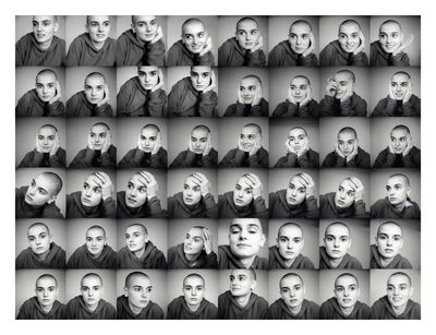 The big picture: a luminous Sinéad O’Connor in one of her early shoots