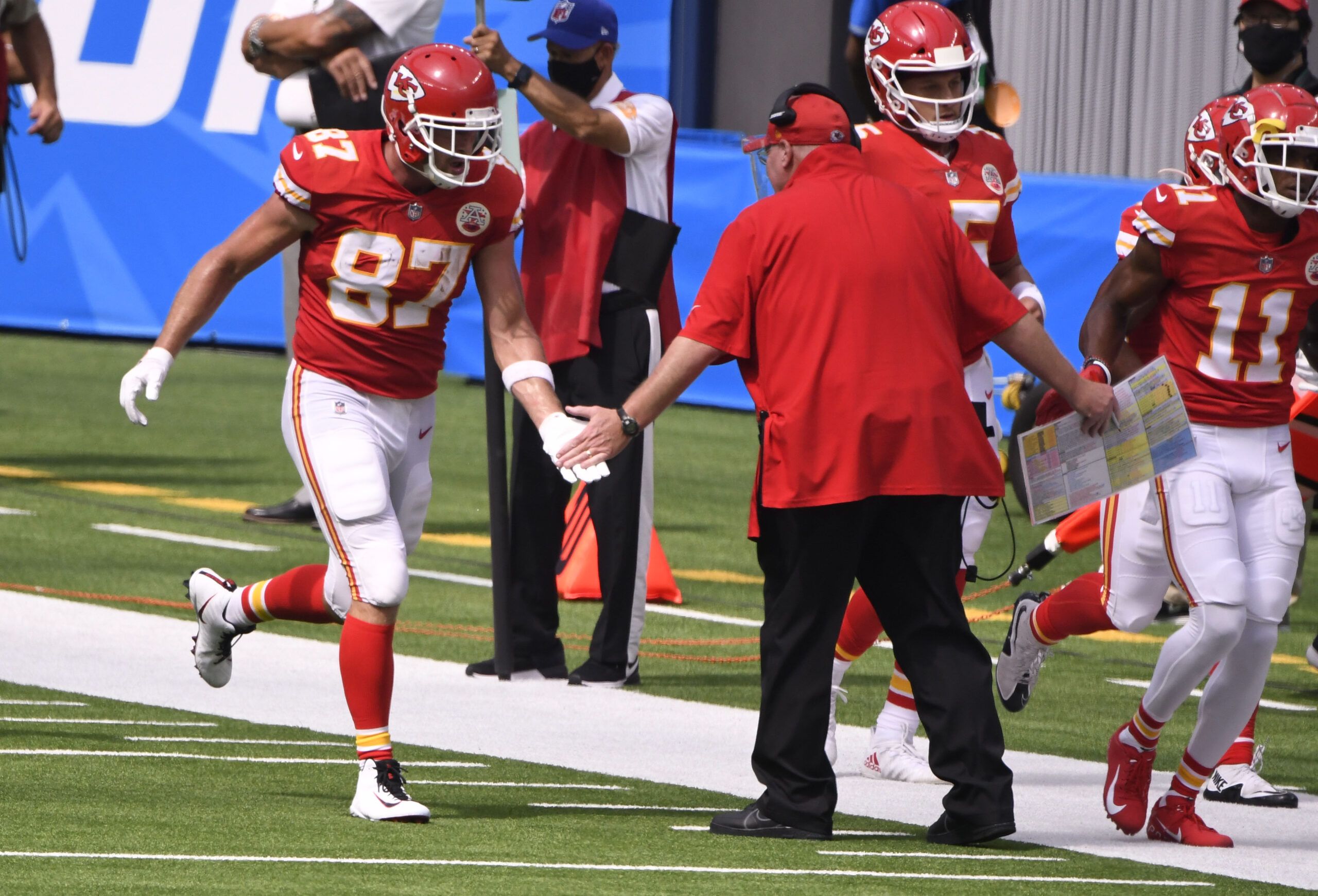 WR Justyn Ross has reportedly made the #Chiefs 53-man roster, per