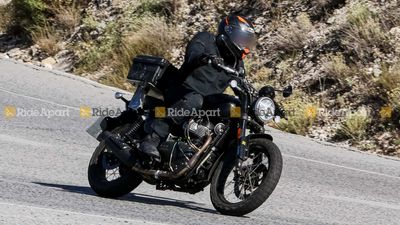 Spotted: Royal Enfield Scrambler 650 Goes For A Test Ride In Europe