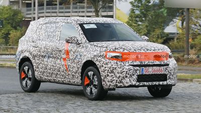 Opel Crossland Spied Standing Tall In Its Electric Crossover Body