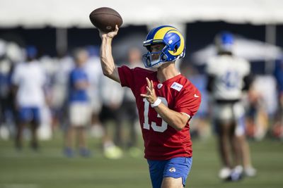 Sean McVay shares his early evaluation of Stetson Bennett in training camp