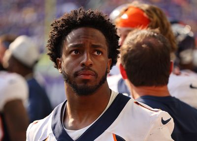 Broncos waive receiver KJ Hamler with non-football illness designation