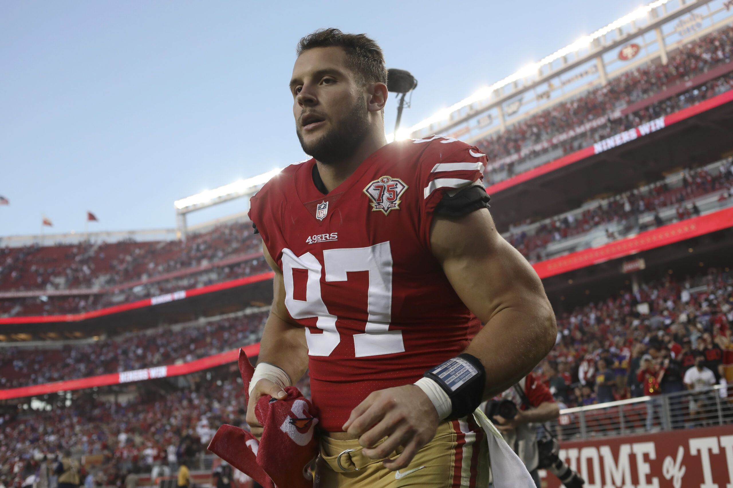 Nick Bosa contract update: John Lynch preaches patience - Sactown Sports