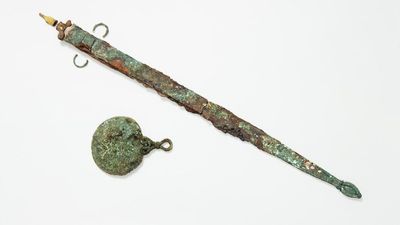 Iron Age warrior woman was buried with a sword and a mirror