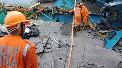 20 killed in girder machine collapse on Samruddhi Expressway in Thane