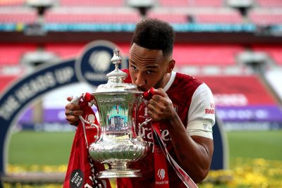 On this day in 2020: Pierre-Emerick Aubameyang leads Arsenal to FA Cup glory