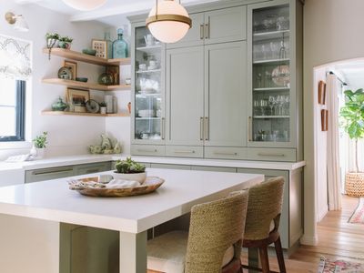 Before & after: This small LA home's new kitchen now looks so effortlessly chic that the before photos might shock you
