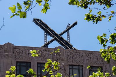 Elon Musk's giant ‘X’ sign on Twitter's San Francisco office has been taken down just days after it went up