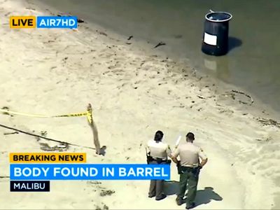 Human remains in barrel sparks Malibu Beach murder investigation